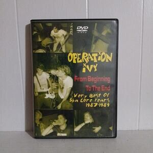 Operation Ivy DVD Live 1987 1989 Ska Punk Rock Live Video Rancid Gilman Street